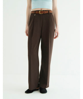 2WAY TUCK STRAIGHT PANTS