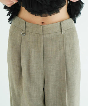2WAY TUCK STRAIGHT PANTS