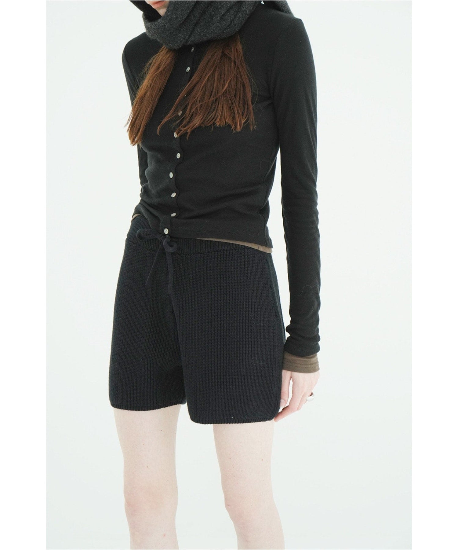 KNIT SHORT PANTS