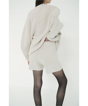 KNIT SHORT PANTS