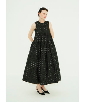 DOT TIERED VOLUME ONEPIECE