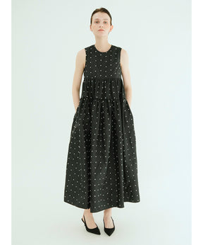 DOT TIERED VOLUME ONEPIECE