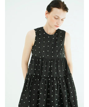 DOT TIERED VOLUME ONEPIECE