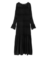 SHIRRING LONG ONEPIECE