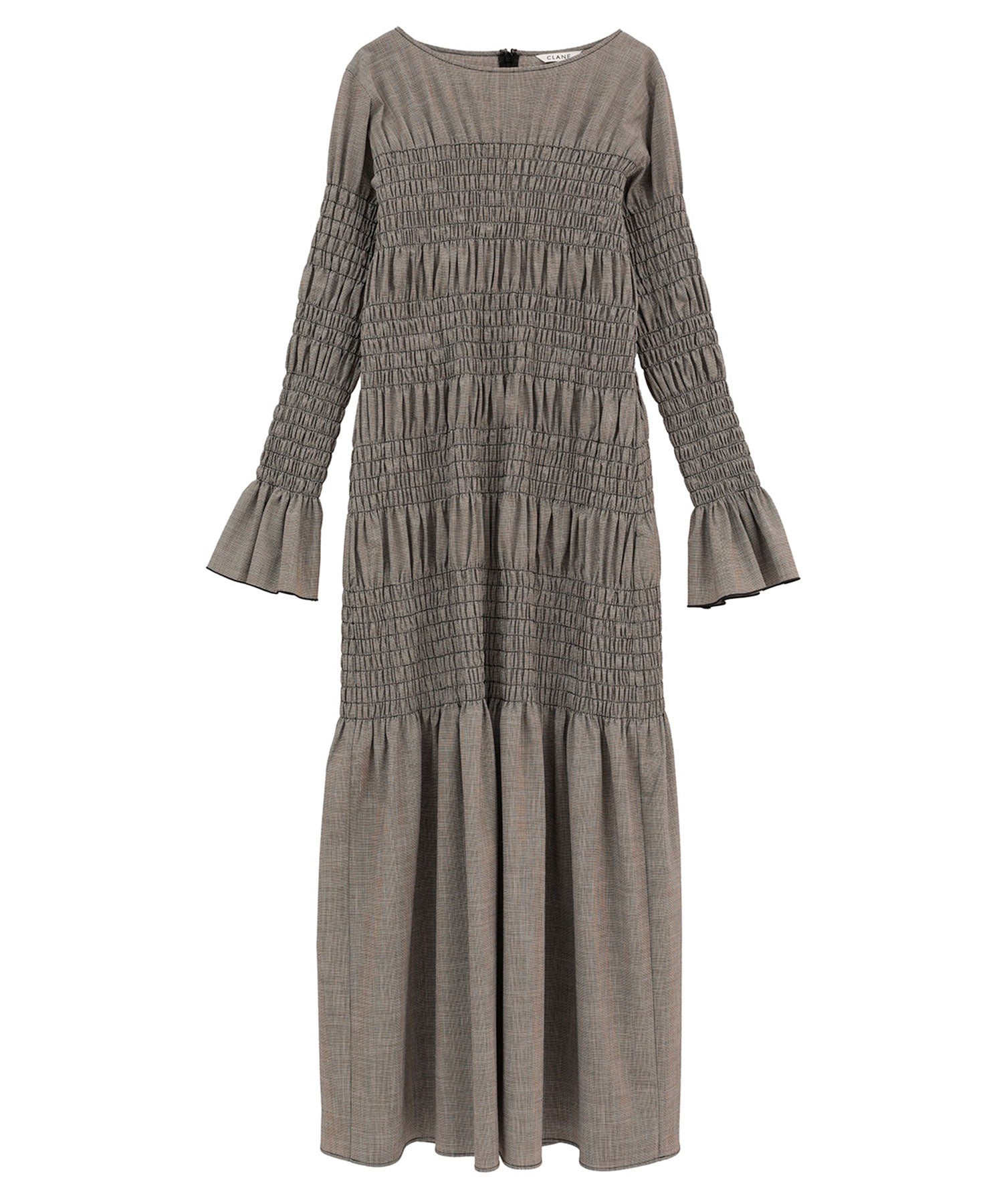 SHIRRING LONG ONEPIECE