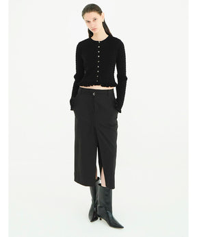 SHIRRING BUTTON TOPS
