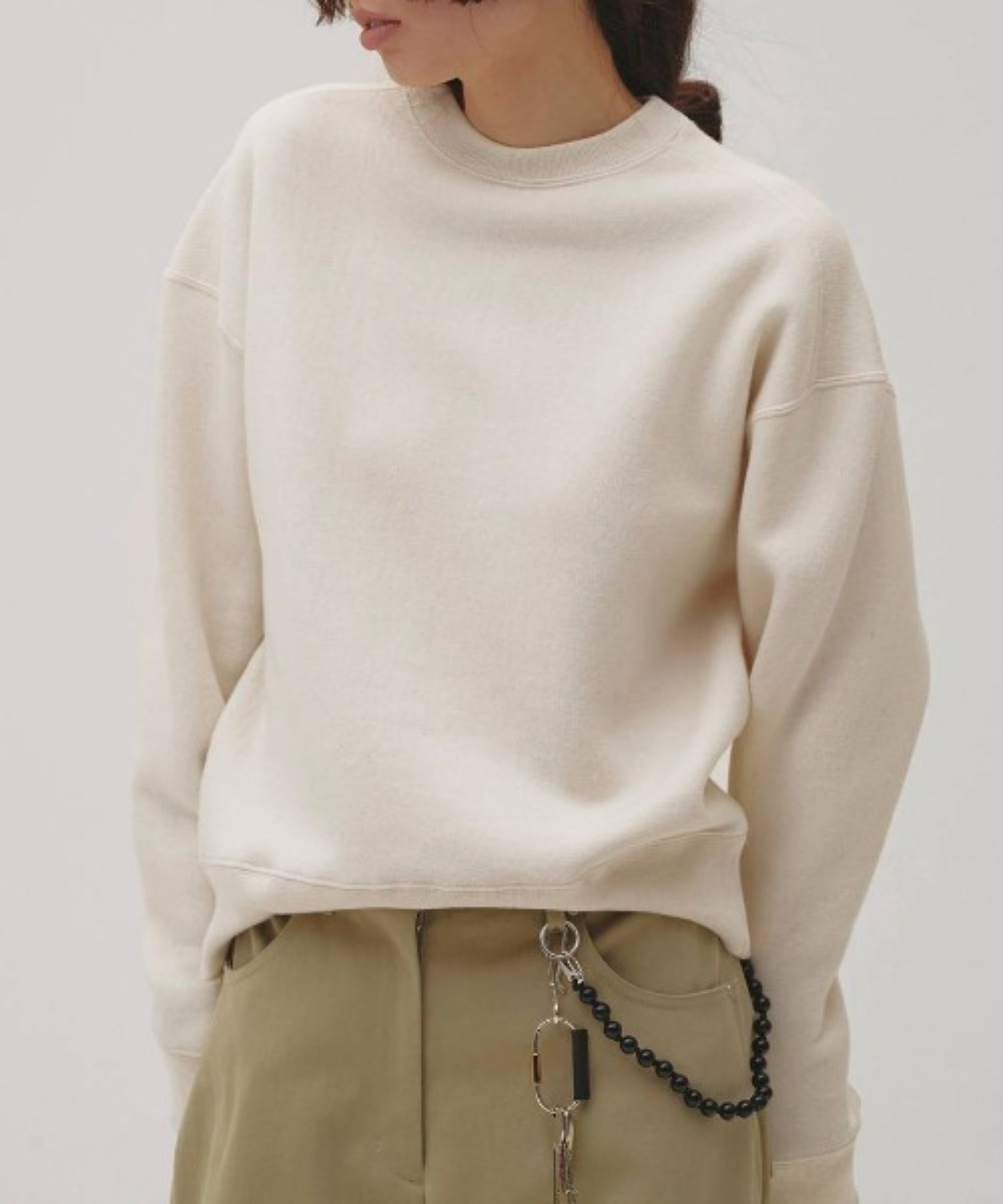 Cotton Brushed Sweat