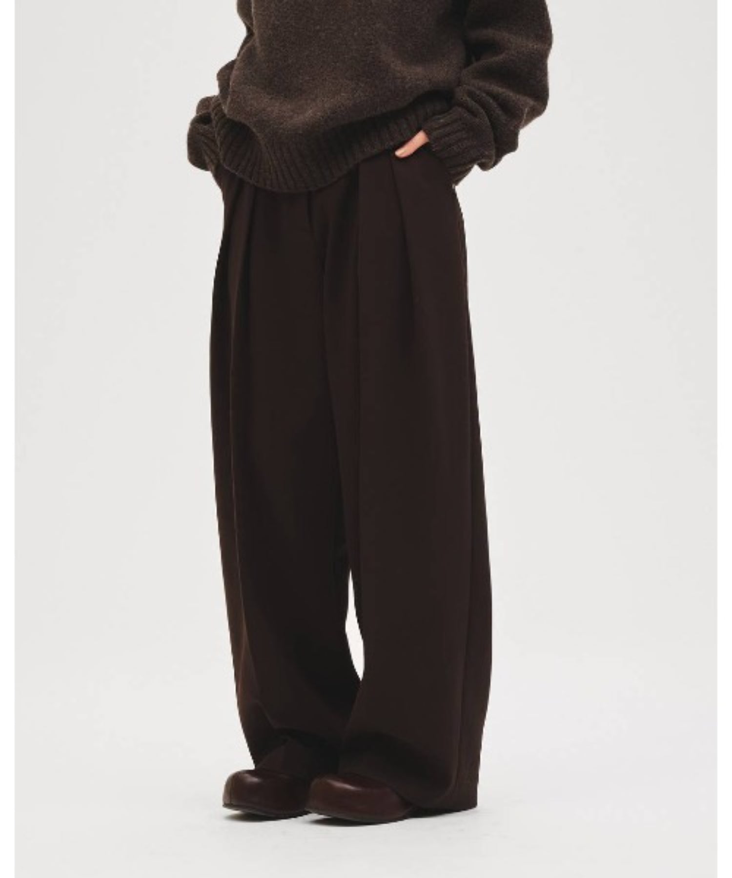 Bonding Wide Trousers