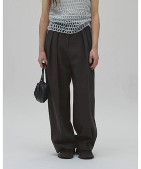 Bonding Wide Trousers