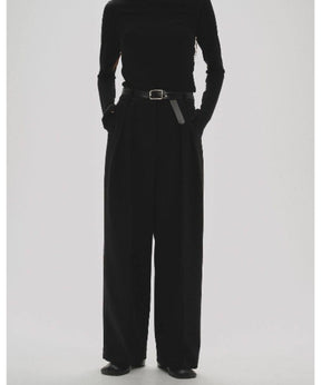 Bonding Wide Trousers