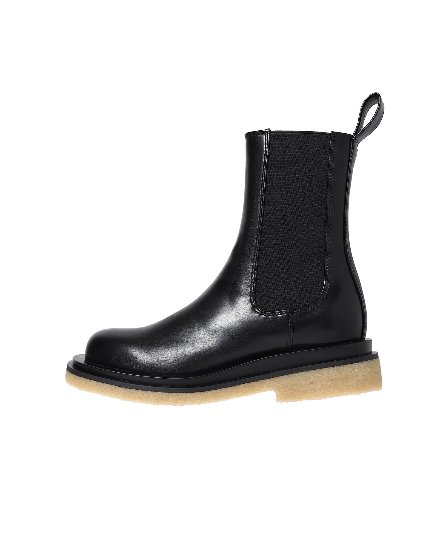 Leather Middle Bootsブーツ - gelda.com
