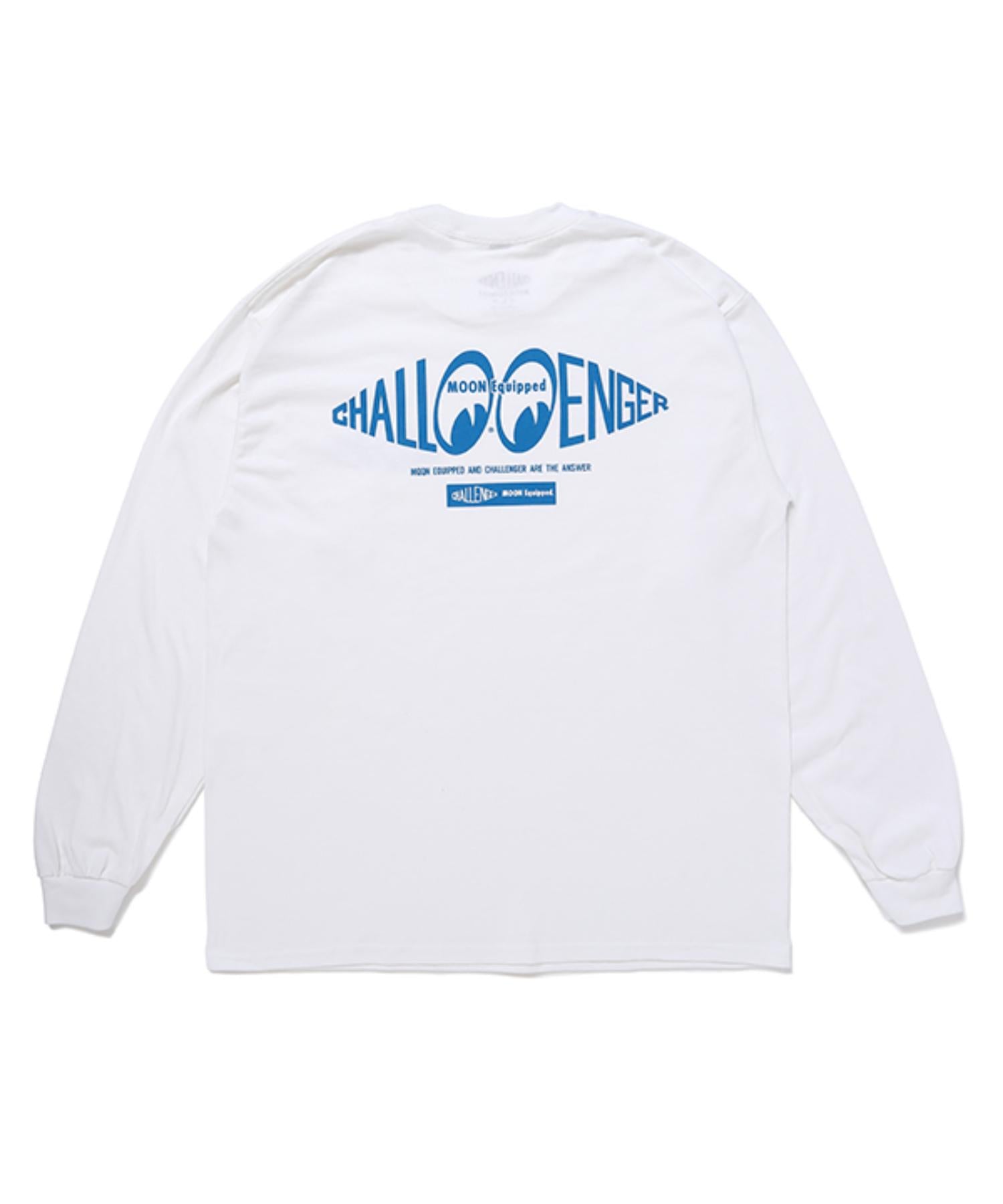 CHALLENGER x MOON Equipped L/S TEE 白 L-