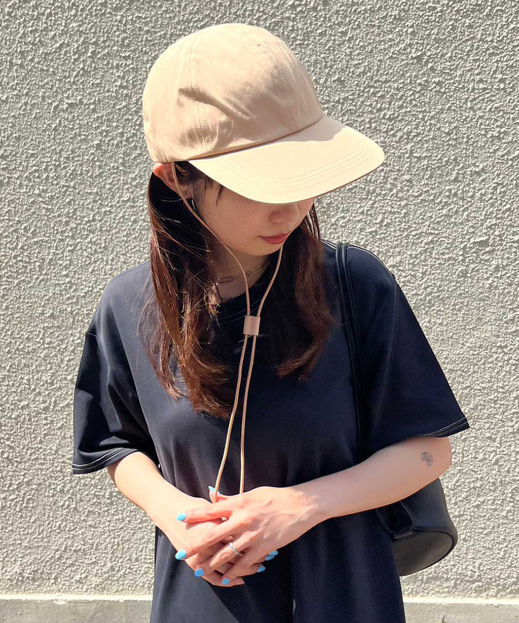Leather Cord Cap - todayful (トゥデイフル) - cap (キャップ 