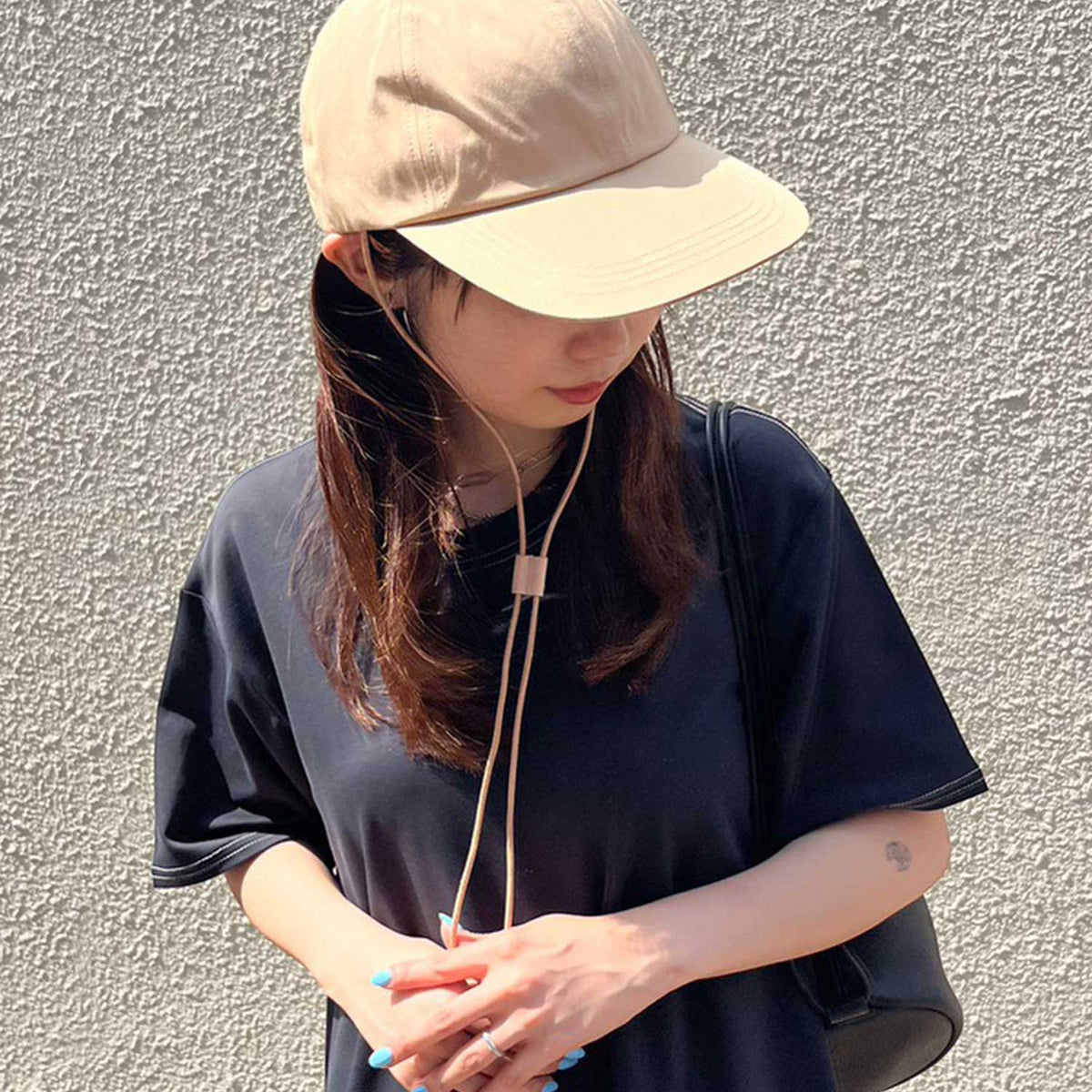 Leather Cord Cap - todayful (トゥデイフル) - cap (キャップ 