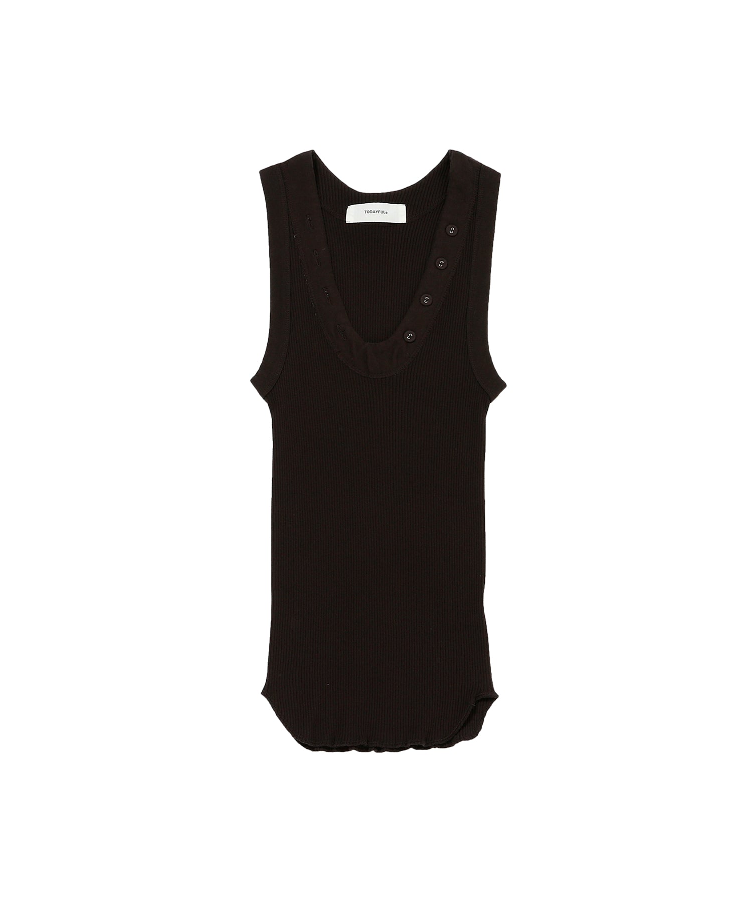 トゥデイフル(todayful)｜Uneck Button Tanktop｜公式通販｜FIGURE