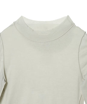 Sheer Crewneck Long T-Shirts