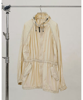 Nylon Gather Blouson