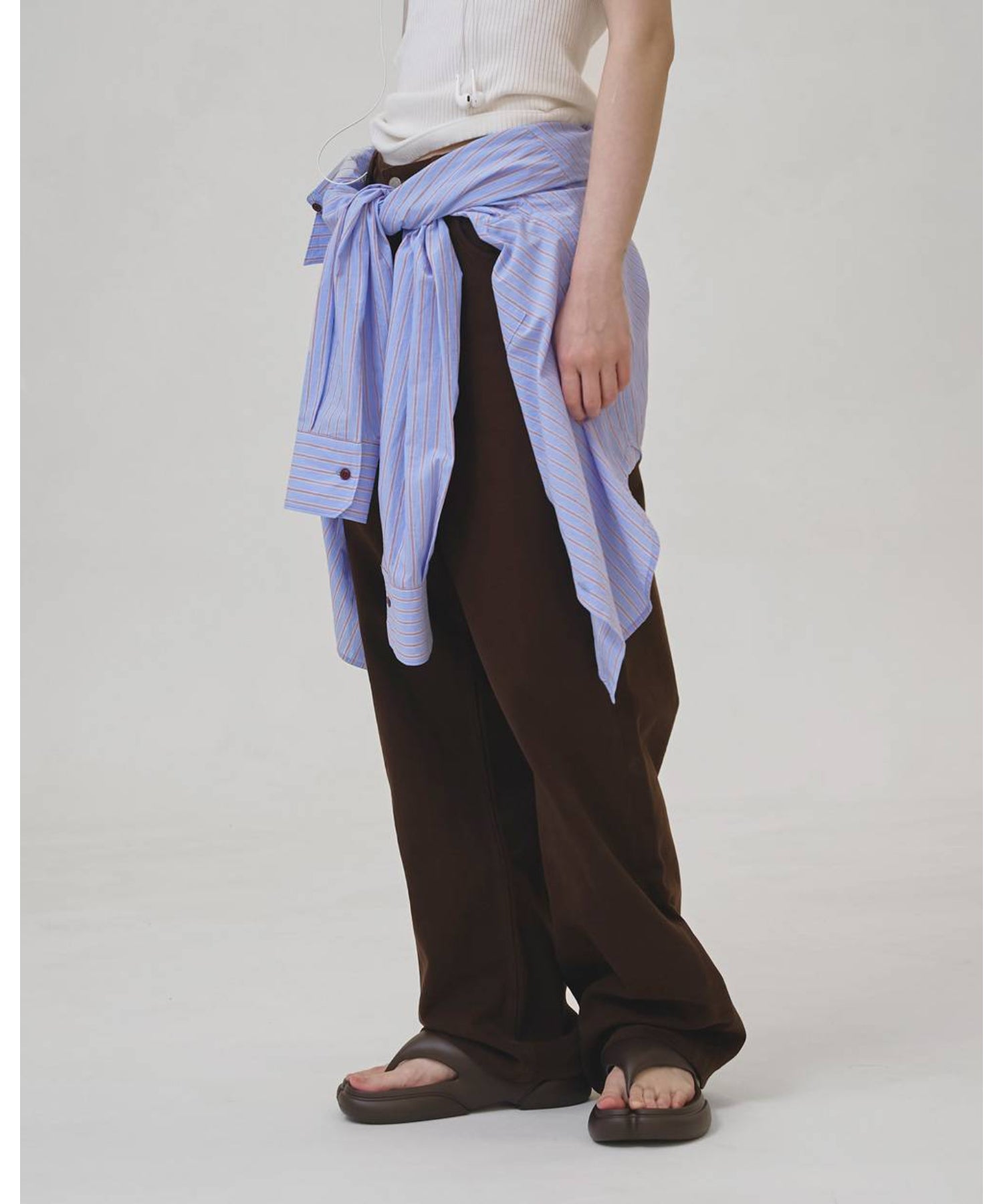 Stripe Pocket Shirts - todayful (トゥデイフル) - tops (トップス