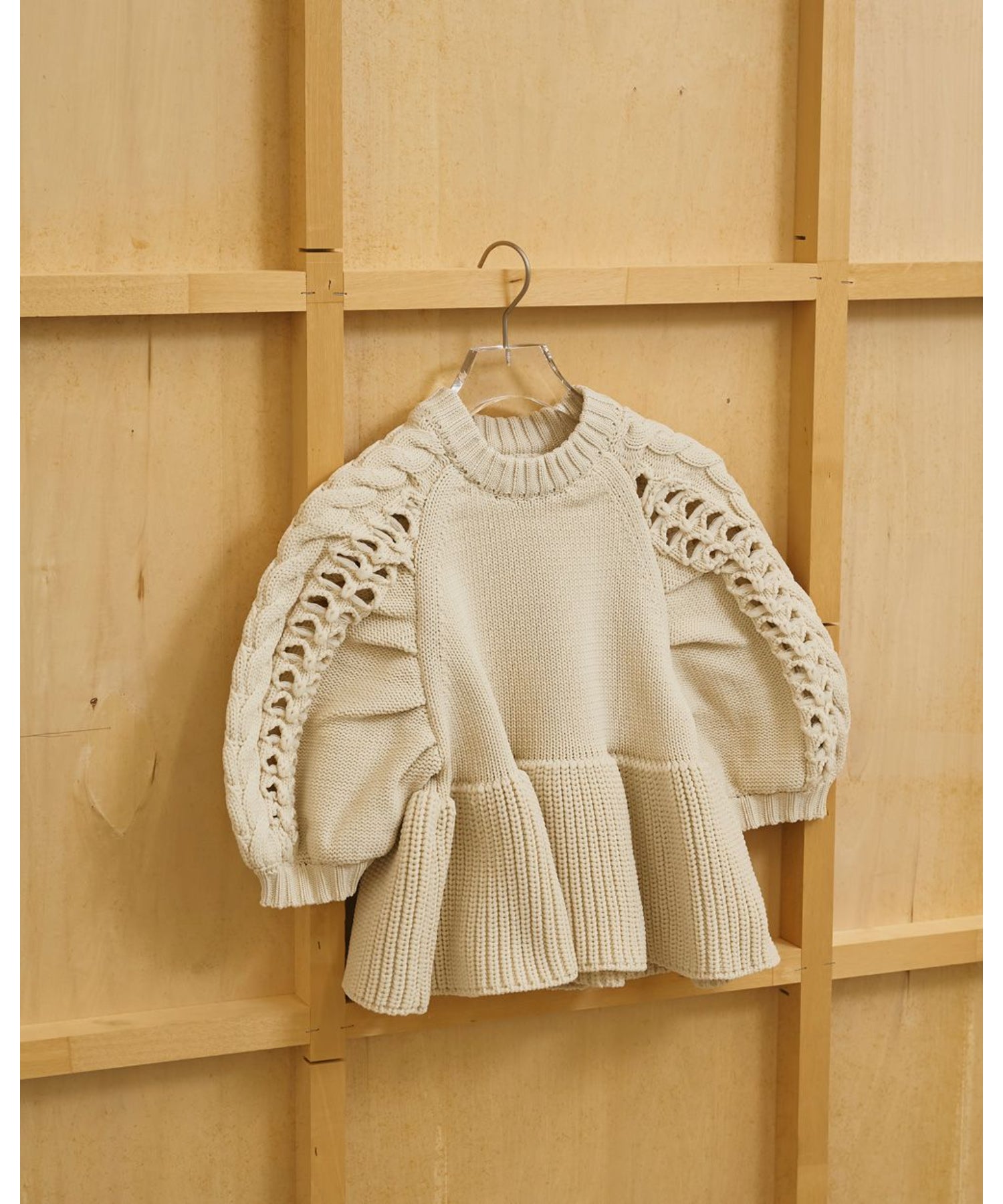 Puffsleeve Knit Tops
