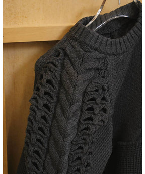 Puffsleeve Knit Tops