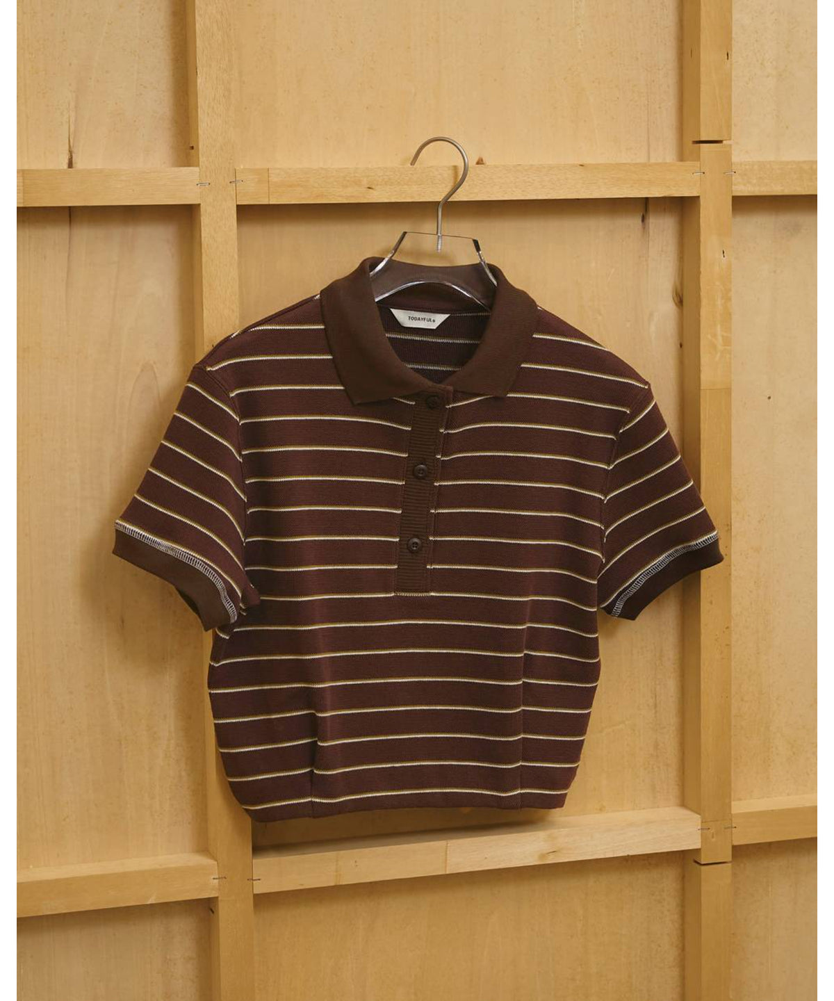 Border Polo Tops