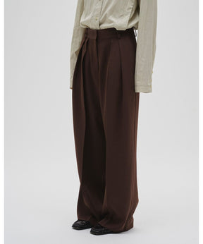 Tuck Wide Trousers
