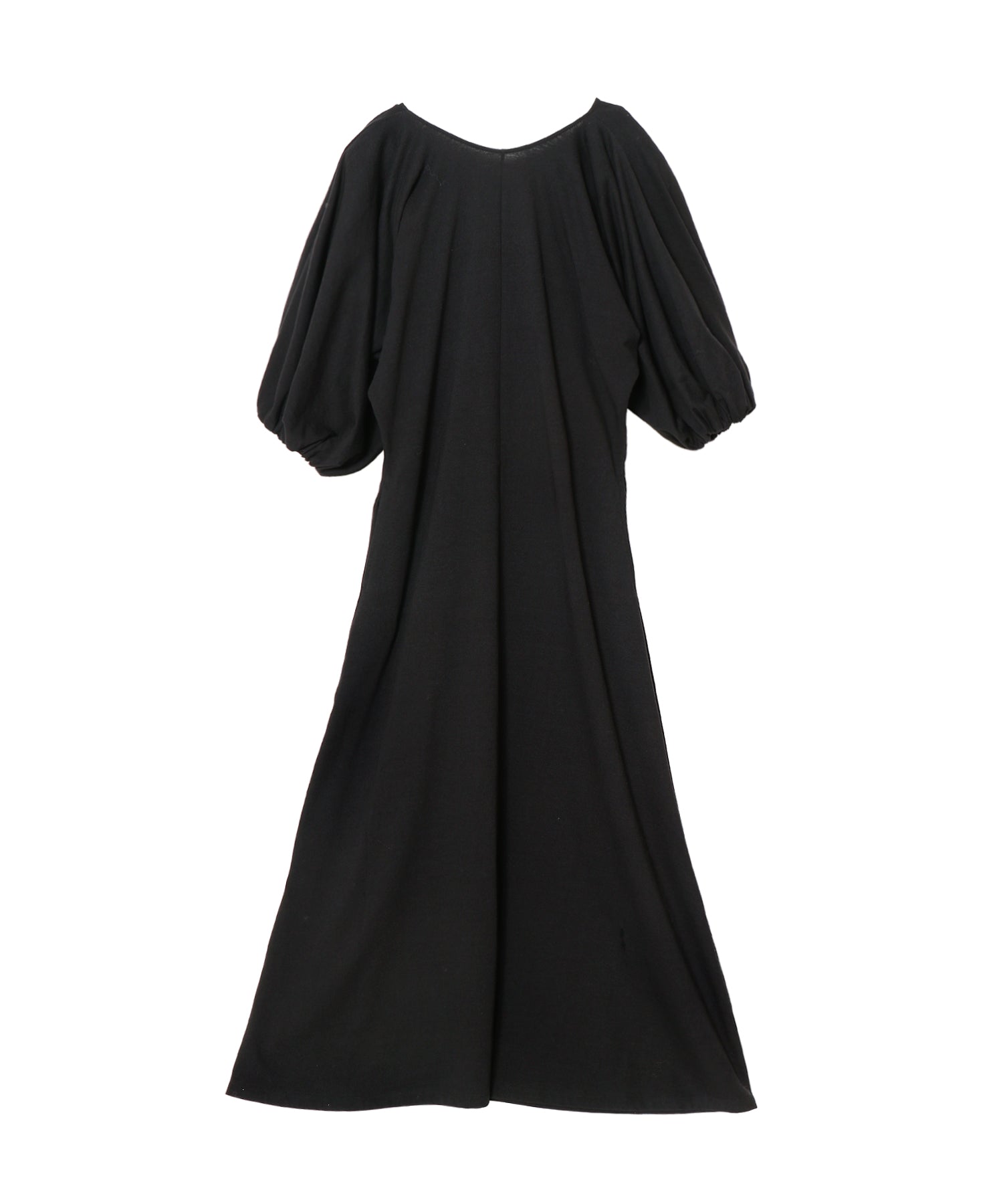 raffy premium jersey balloon sleeve dress