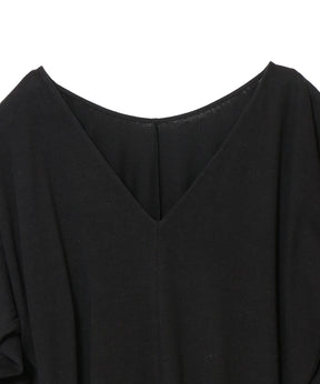 raffy premium jersey balloon sleeve dress