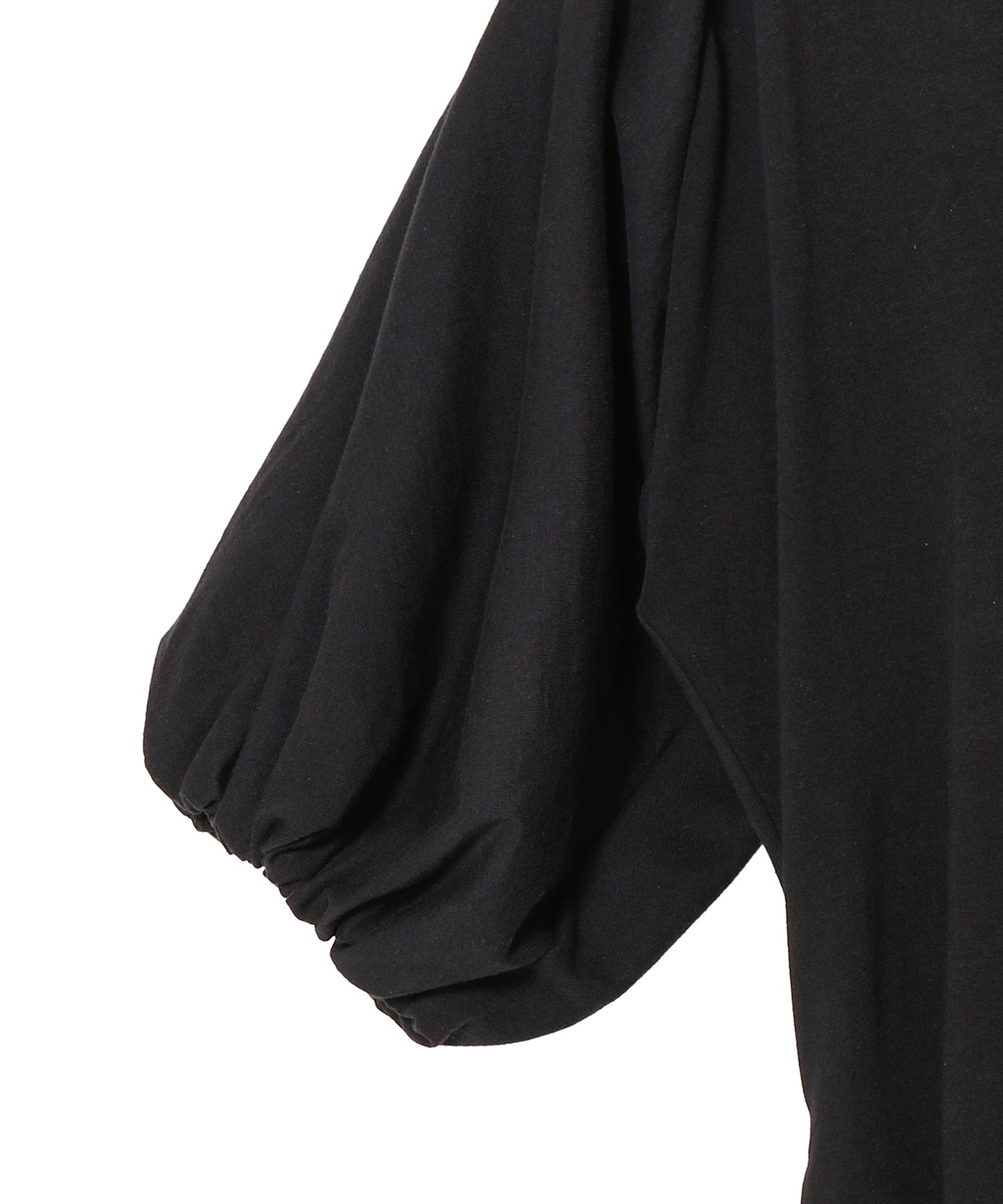 raffy premium jersey balloon sleeve dress