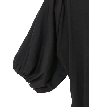raffy premium jersey balloon sleeve dress
