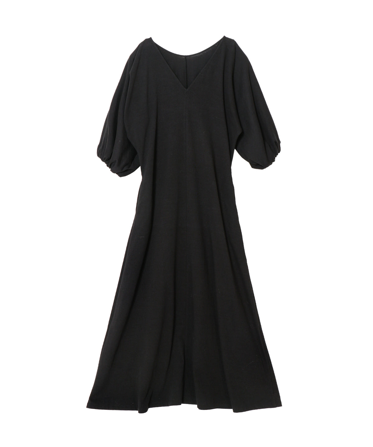 raffy premium jersey balloon sleeve dress