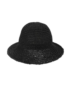 BUCKET01 SB PAPER HAT BLK