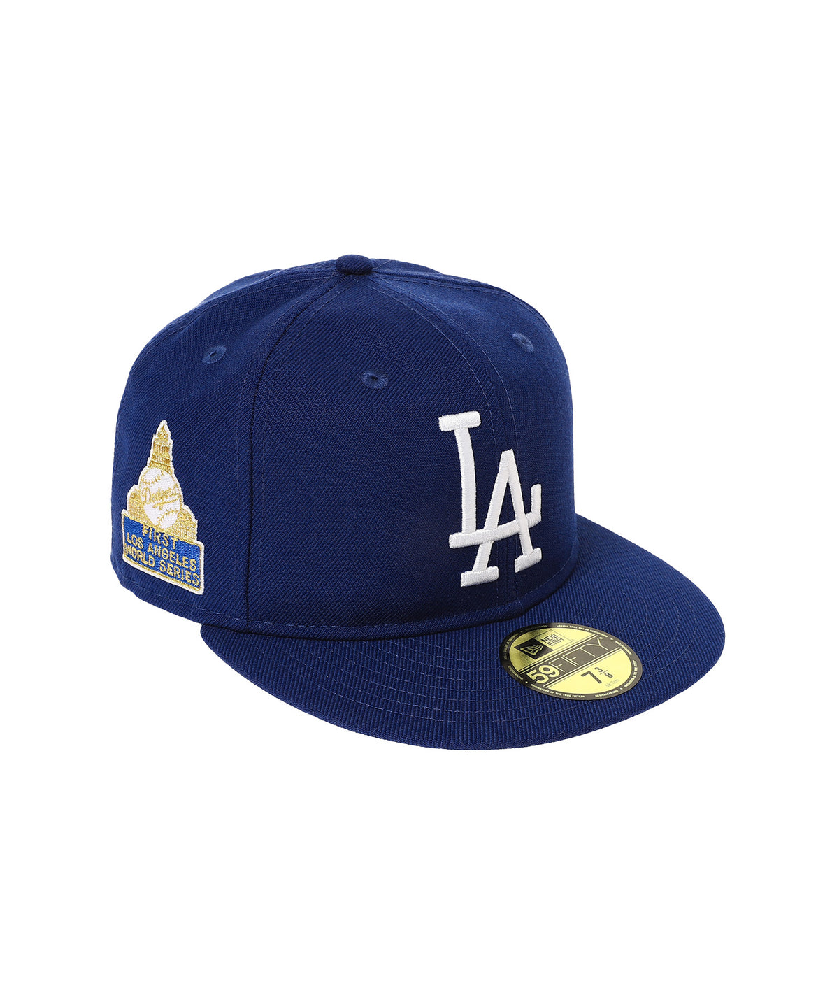 59FIFTY ソフトバックラム World Series ロサンゼルス・ドジャース クーパーズタウン ダークロイヤル