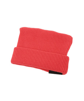 SQUARE RIB KNIT CORAL