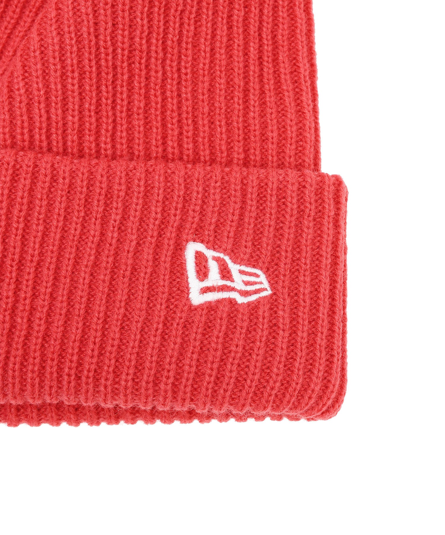 SQUARE RIB KNIT CORAL