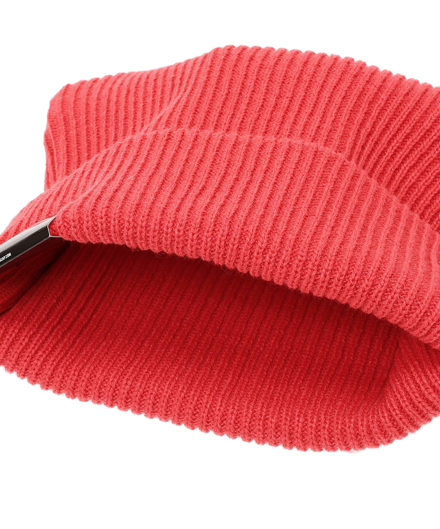 SQUARE RIB KNIT CORAL