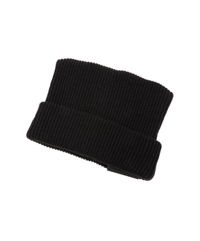 SQUARE RIB KNIT BLACK