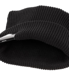 SQUARE RIB KNIT BLACK