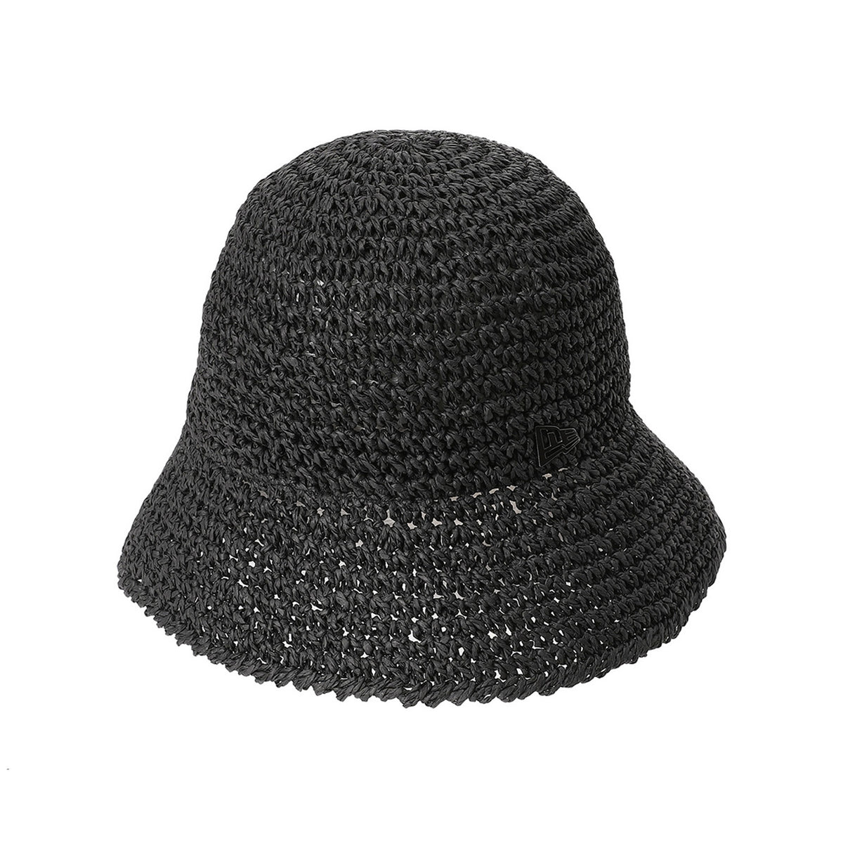 バケット01 セーラーブリム Paper Crochet Hat ブラック - NEW ERA