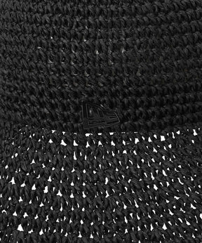 アドベンチャー ワイドブリム Paper Crochet Hat ブラック