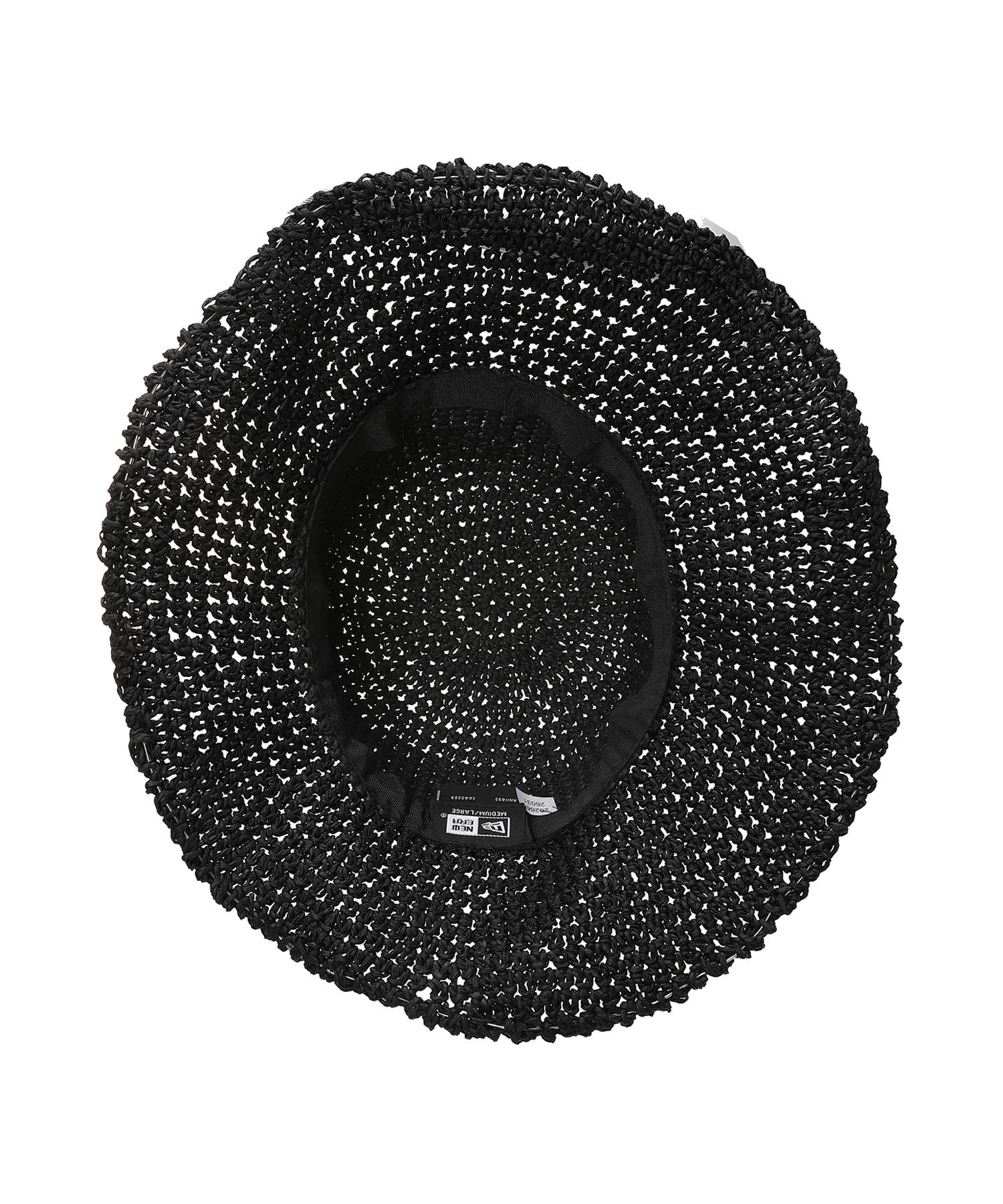 アドベンチャー ワイドブリム Paper Crochet Hat ブラック