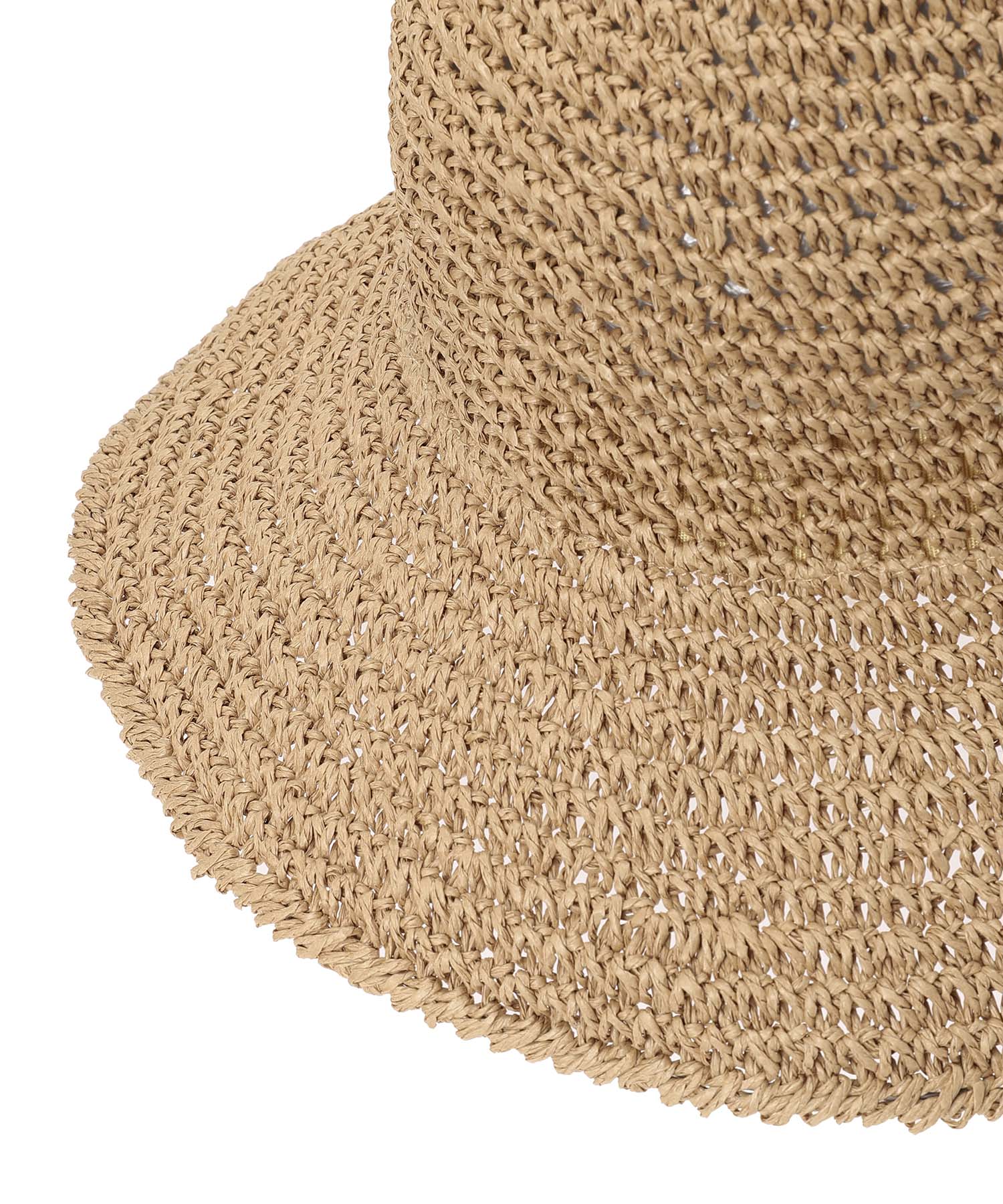 アドベンチャー ワイドブリム Paper Crochet Hat ベージュ
