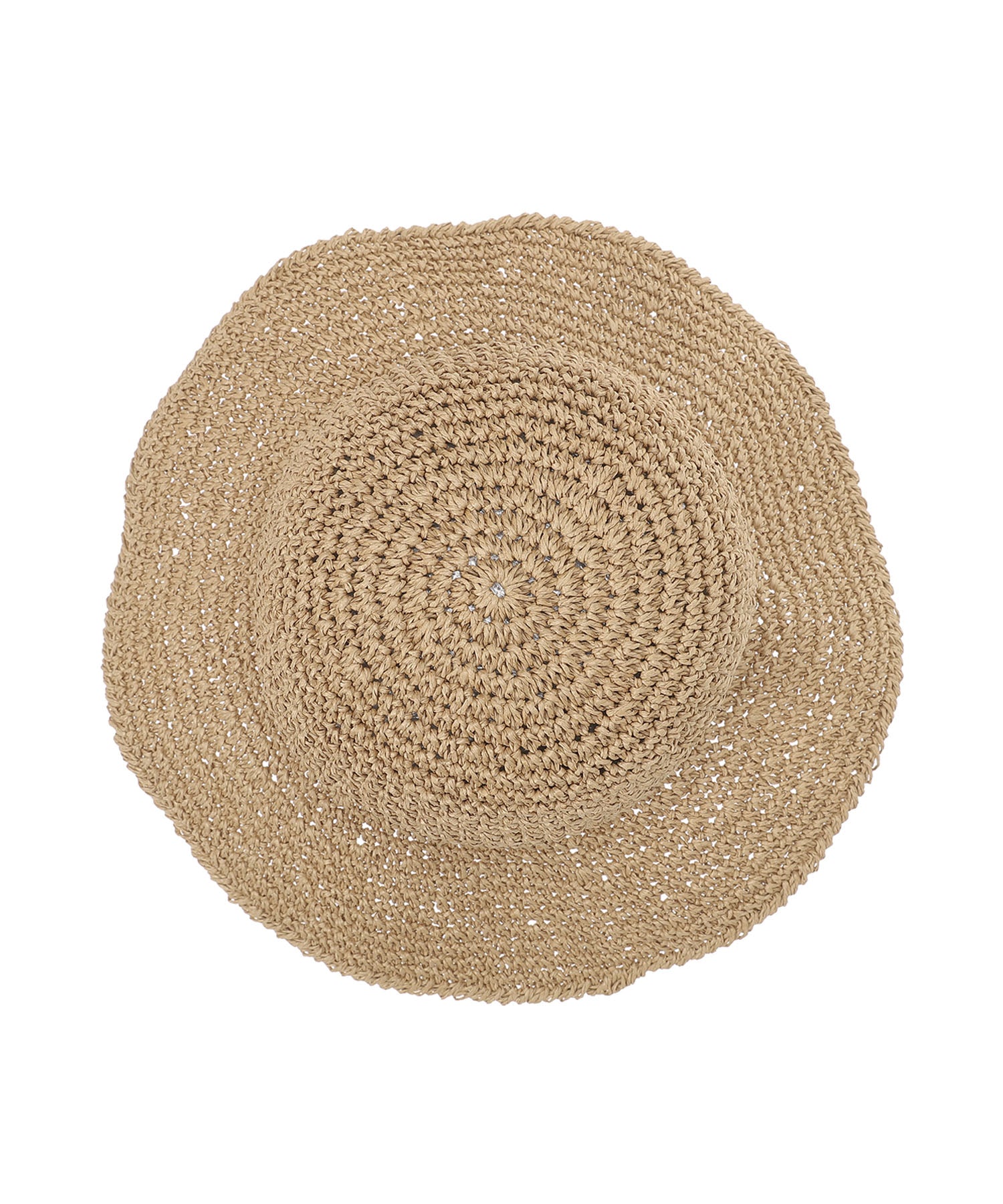 アドベンチャー ワイドブリム Paper Crochet Hat ベージュ