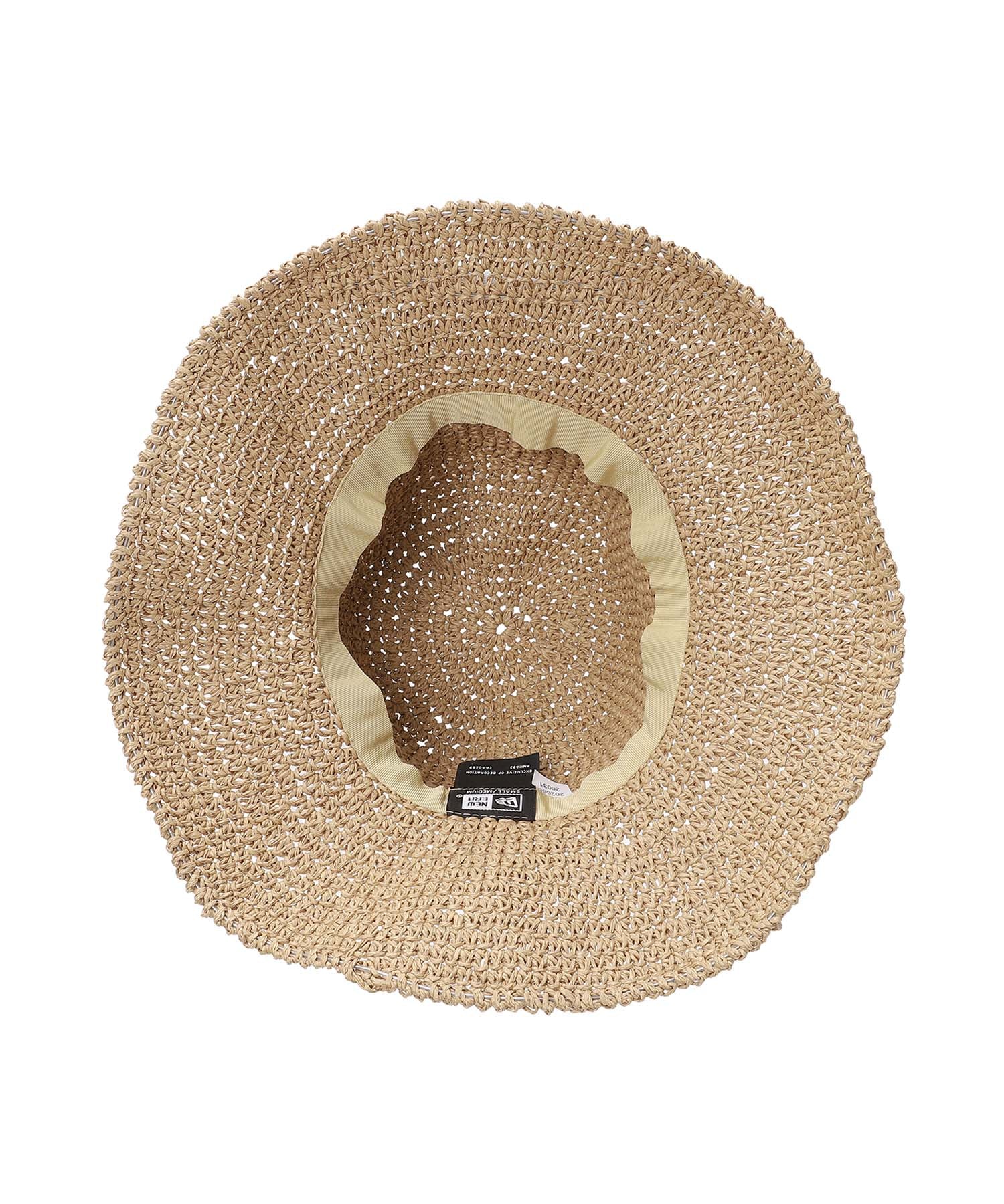 アドベンチャー ワイドブリム Paper Crochet Hat ベージュ
