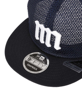 RC 9FIFTY Flat Visor powered by GORO (min-nano) ダブルメッシュ ネイビーメッシュ/ネイビー