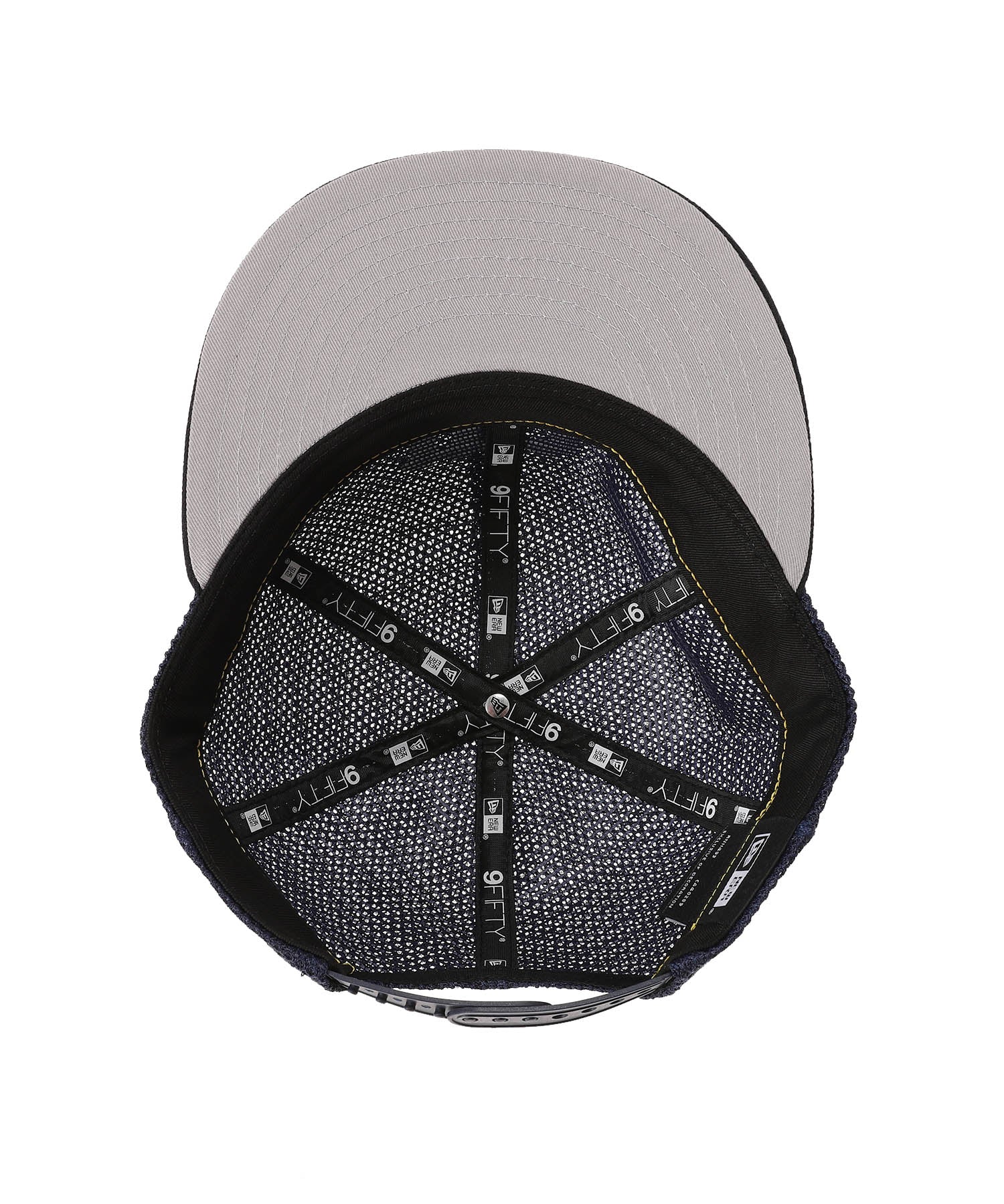 RC 9FIFTY Flat Visor powered by GORO (min-nano) ダブルメッシュ ネイビーメッシュ/ネイビー