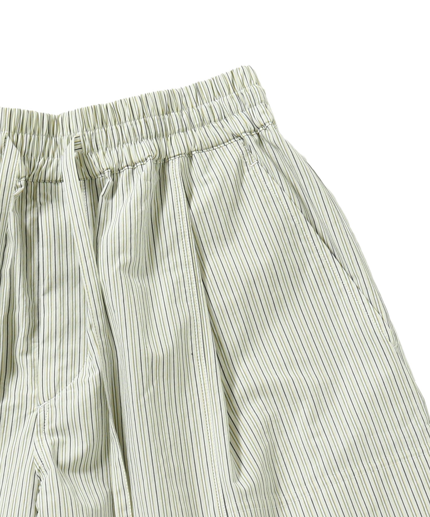 finx stripe bow silhouette pants