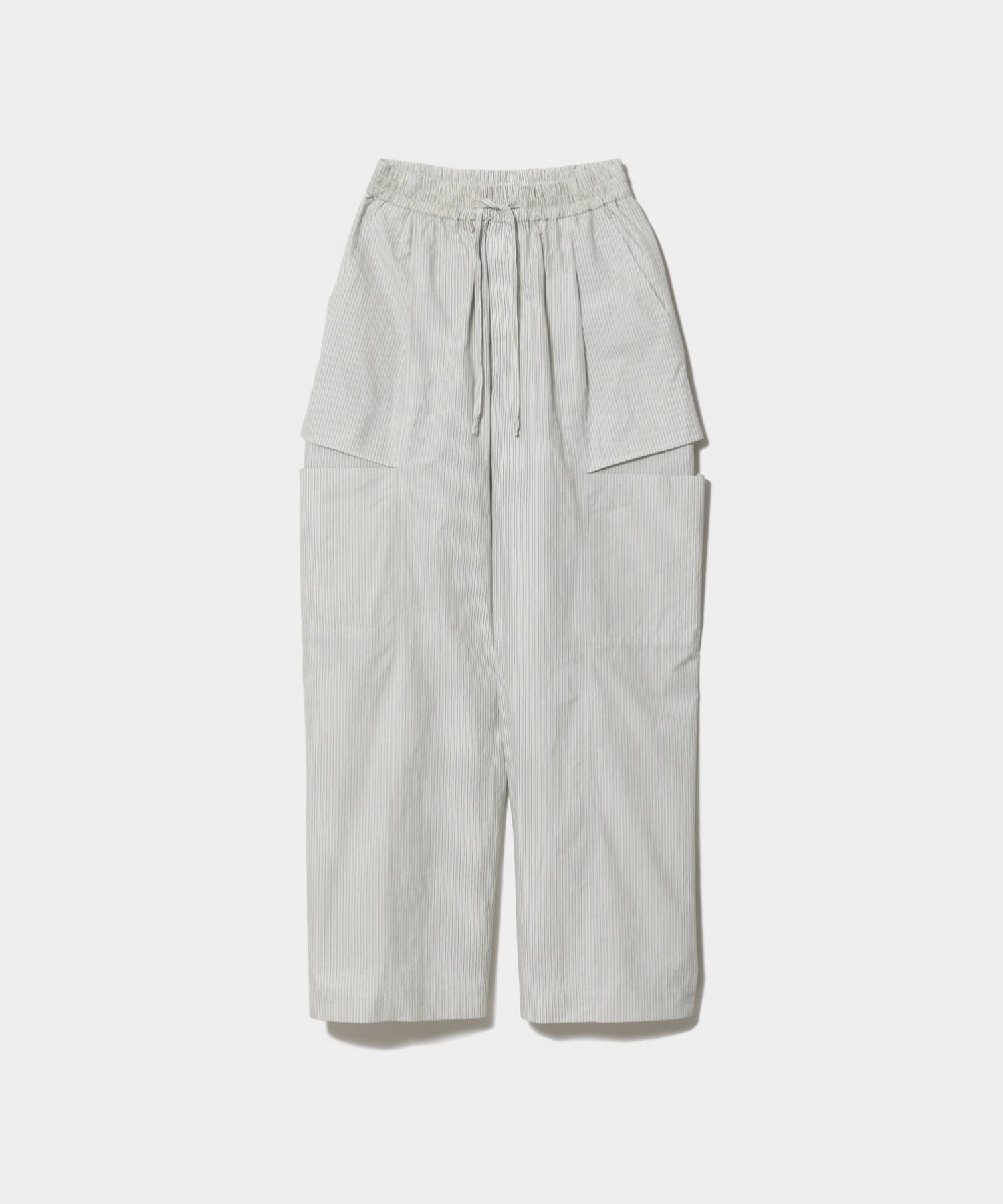 finx stripe bow silhouette pants