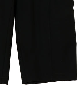 worsted doeskin trompe loeil pants