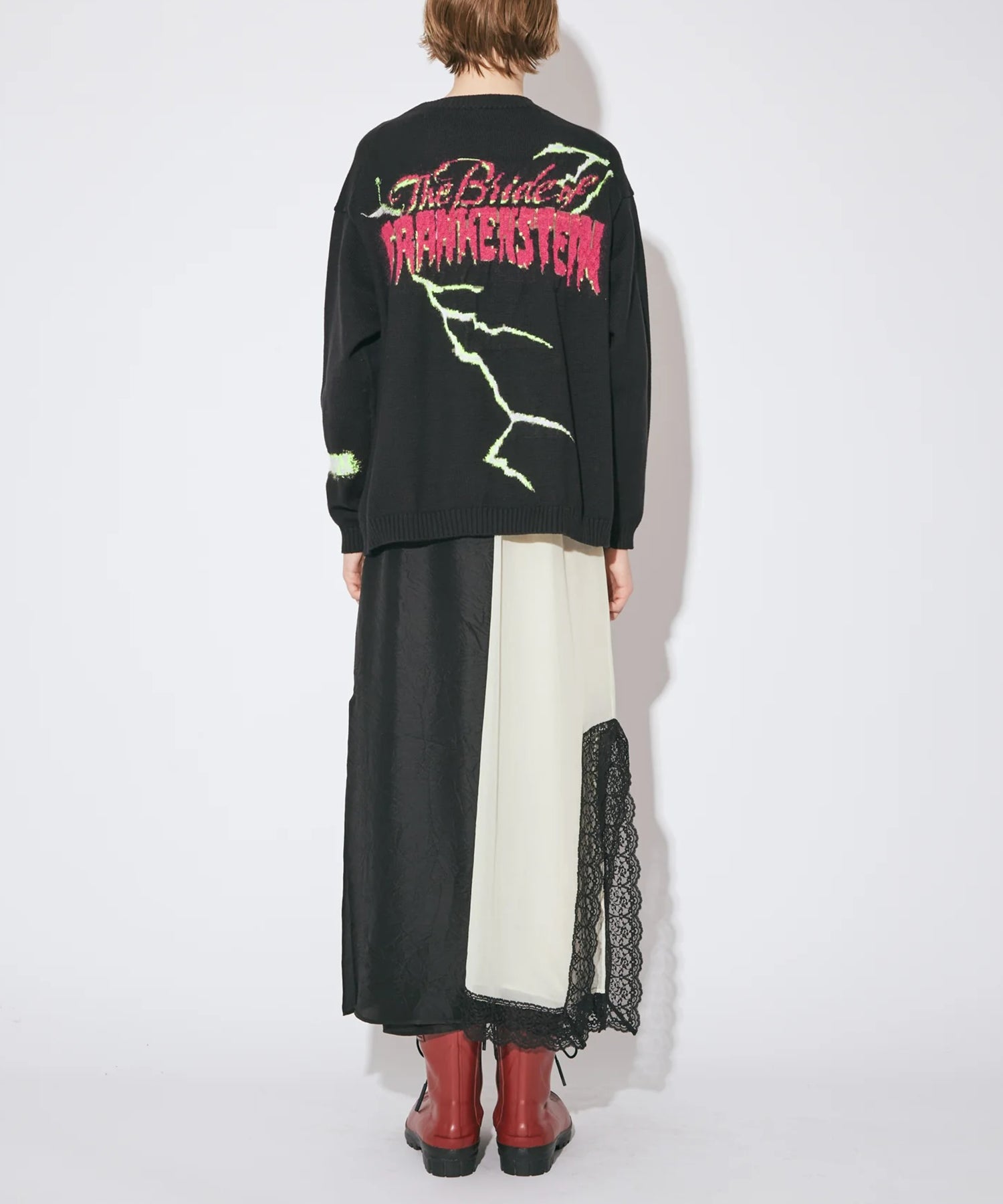 bride of FRANKENSTEIN knitted pullover